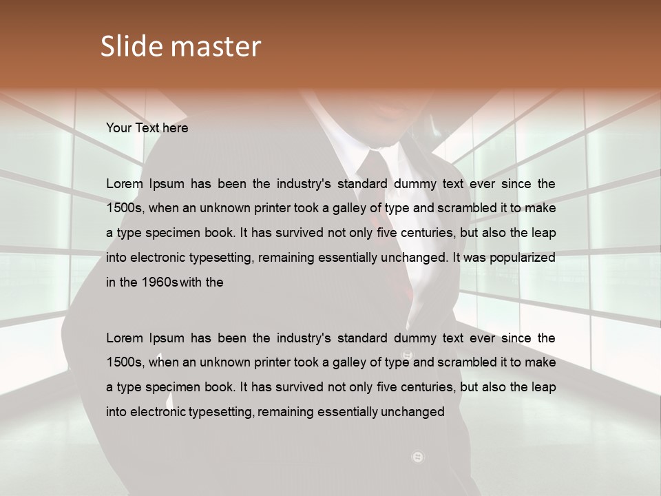 Light Wall Tunnel In Underground Station In Berlin, Germany PowerPoint Template