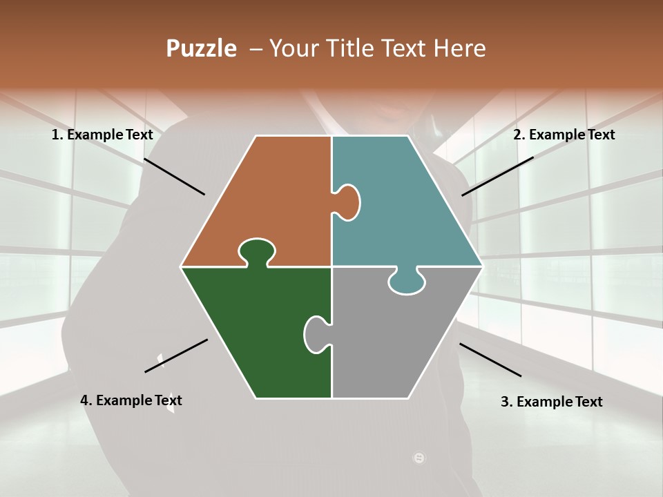 Light Wall Tunnel In Underground Station In Berlin, Germany PowerPoint Template