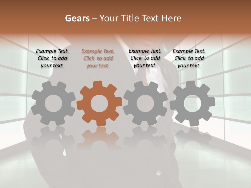 Light Wall Tunnel In Underground Station In Berlin, Germany PowerPoint Template