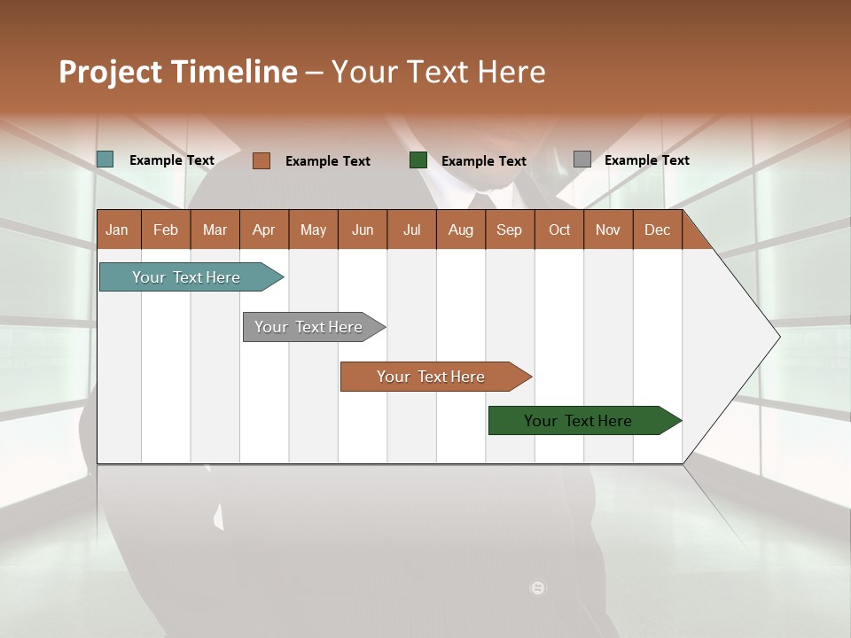 Light Wall Tunnel In Underground Station In Berlin, Germany PowerPoint Template