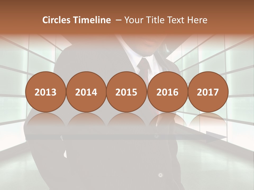 Light Wall Tunnel In Underground Station In Berlin, Germany PowerPoint Template