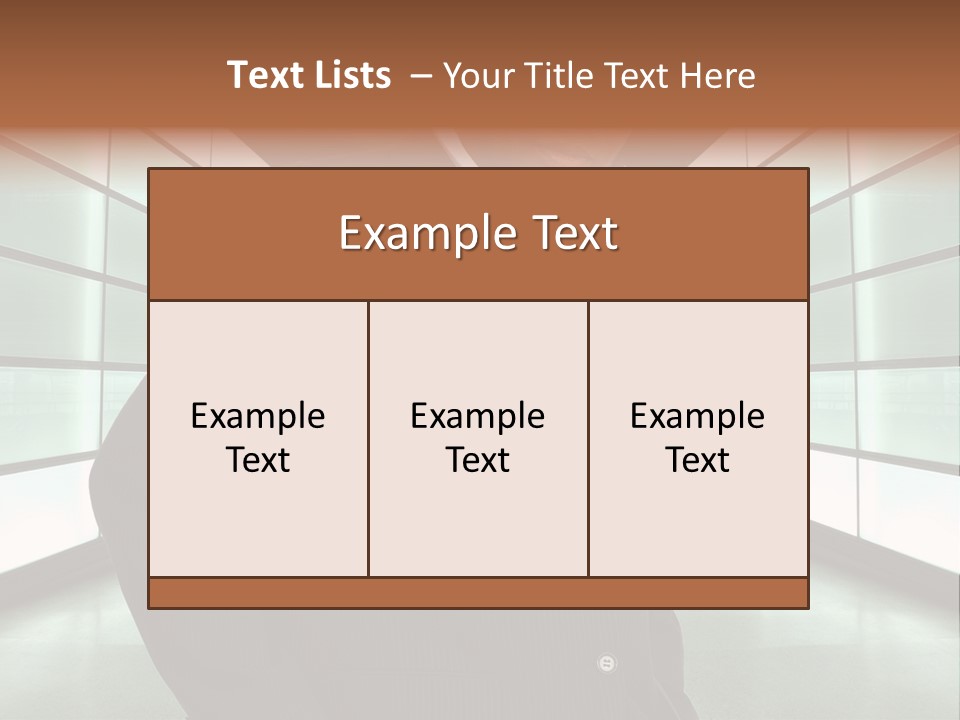 Light Wall Tunnel In Underground Station In Berlin, Germany PowerPoint Template