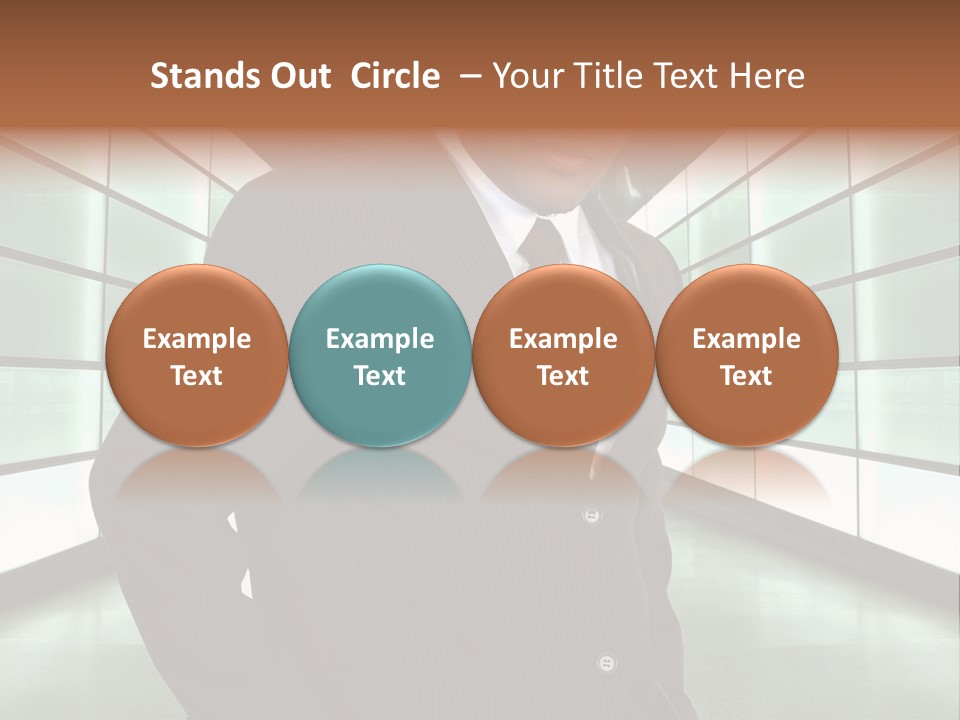 Light Wall Tunnel In Underground Station In Berlin, Germany PowerPoint Template