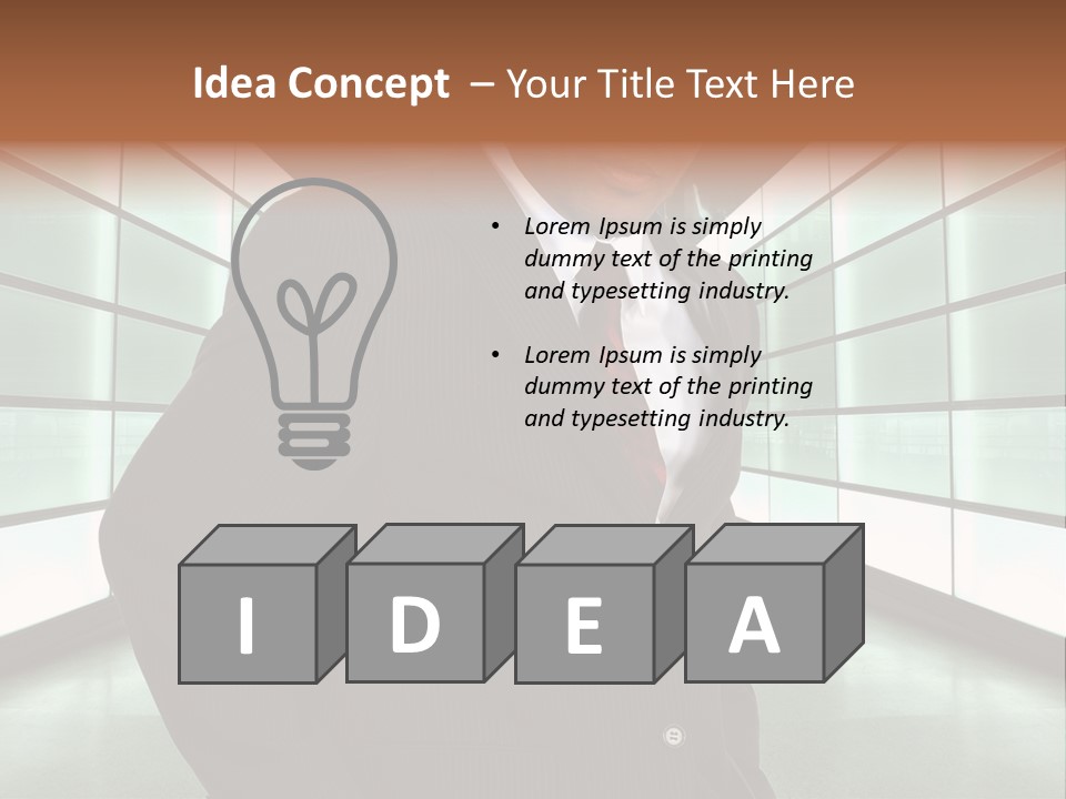 Light Wall Tunnel In Underground Station In Berlin, Germany PowerPoint Template