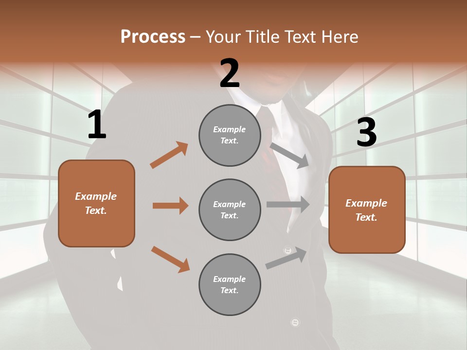 Light Wall Tunnel In Underground Station In Berlin, Germany PowerPoint Template