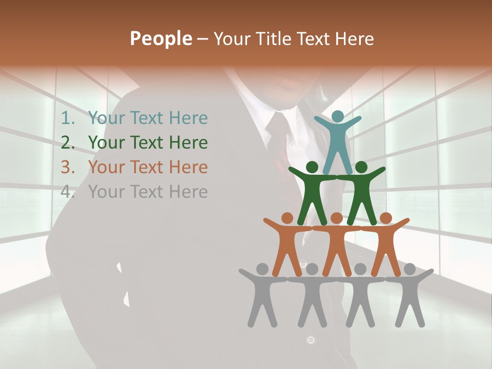 Light Wall Tunnel In Underground Station In Berlin, Germany PowerPoint Template