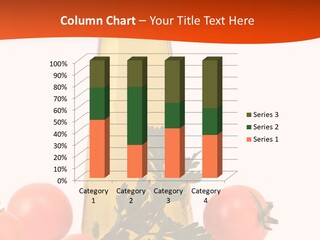 Bottle Of Olive Oil, Tomatoes, And Leaf Of Parsley Ready For Salad PowerPoint Template