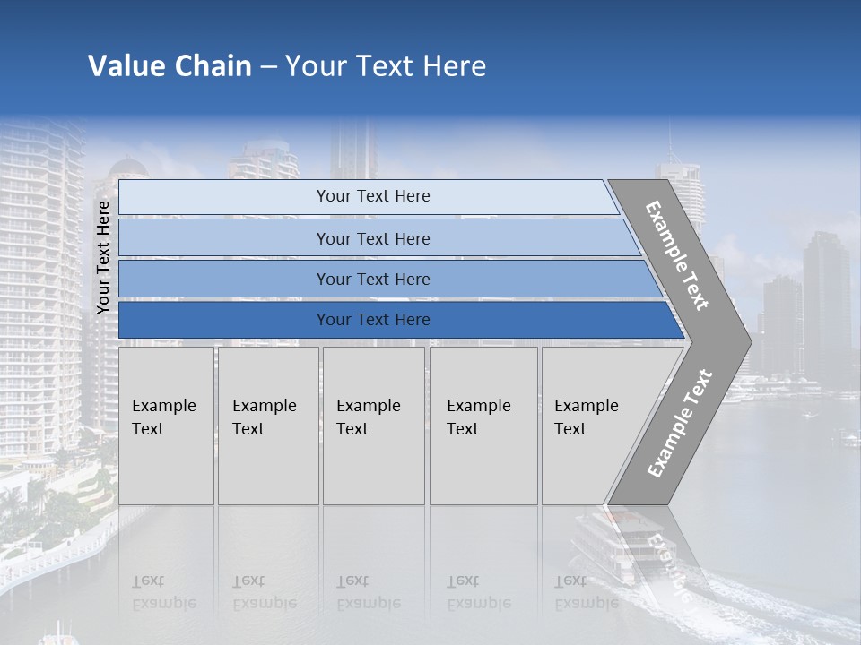 Queensland Capital City Brisbane In Australia, Cbd, Riverside PowerPoint Template