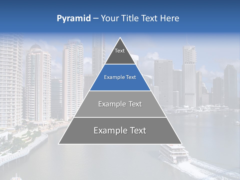 Queensland Capital City Brisbane In Australia, Cbd, Riverside PowerPoint Template