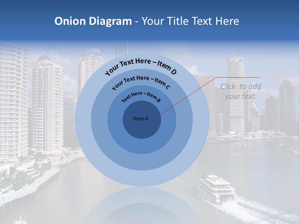 Queensland Capital City Brisbane In Australia, Cbd, Riverside PowerPoint Template