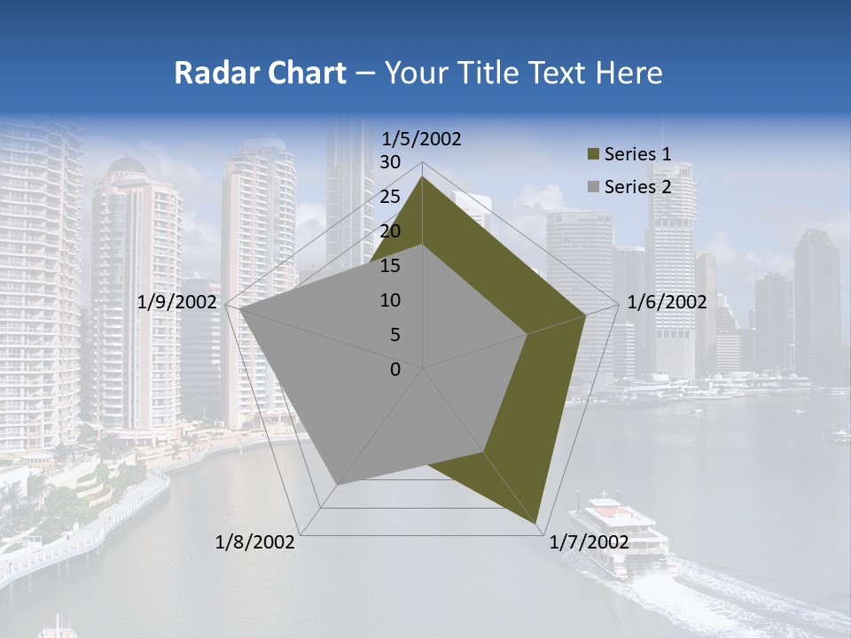 Queensland Capital City Brisbane In Australia, Cbd, Riverside PowerPoint Template