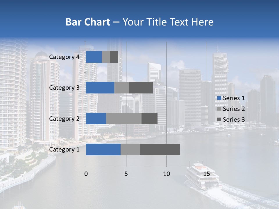 Queensland Capital City Brisbane In Australia, Cbd, Riverside PowerPoint Template