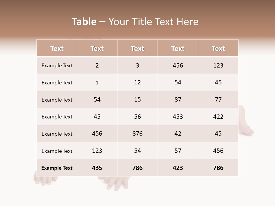 One Full Length Portrait Of A Young Baby Girl In Her Cloth Diaper Over White PowerPoint Template