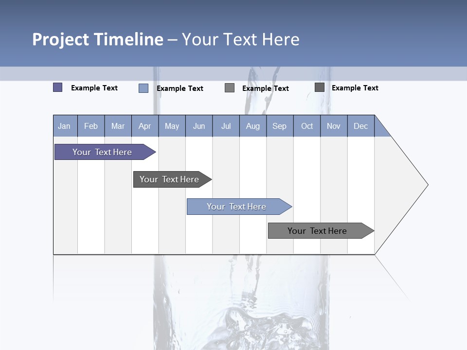 Water In Glass PowerPoint Template