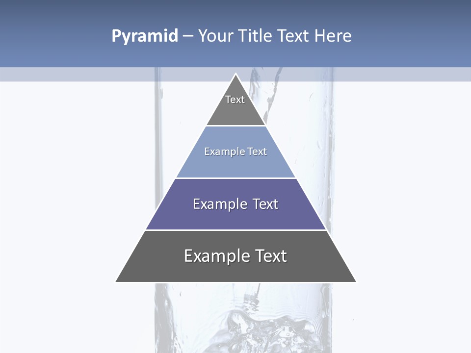 Water In Glass PowerPoint Template