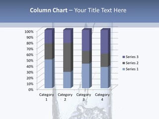 Water In Glass PowerPoint Template