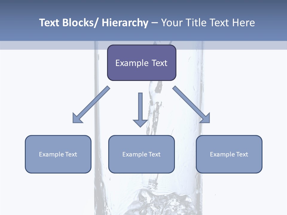 Water In Glass PowerPoint Template