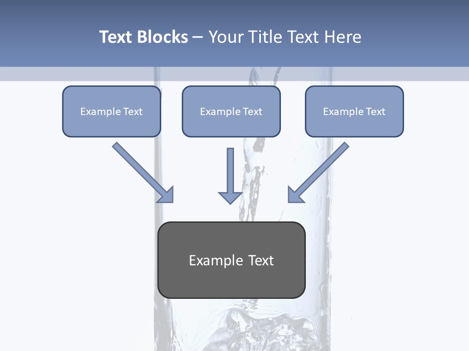 Water In Glass PowerPoint Template