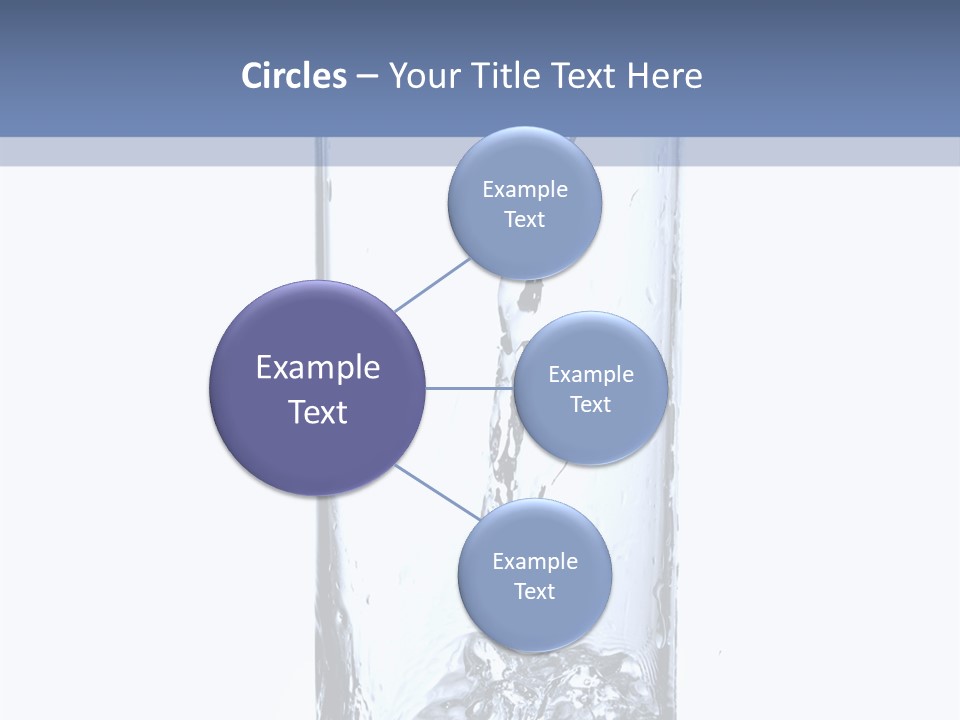 Water In Glass PowerPoint Template