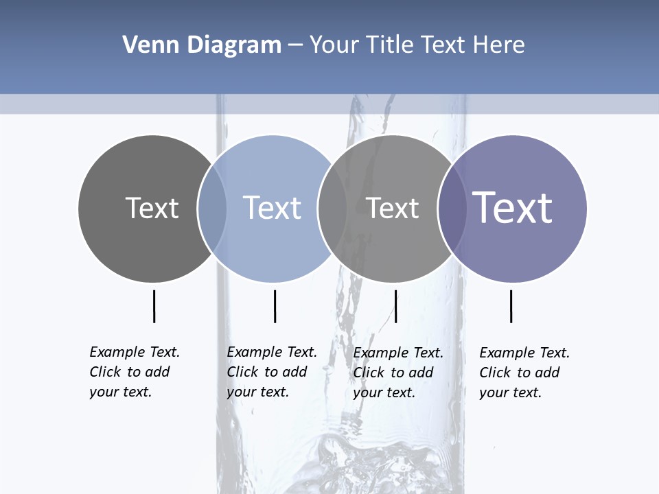 Water In Glass PowerPoint Template