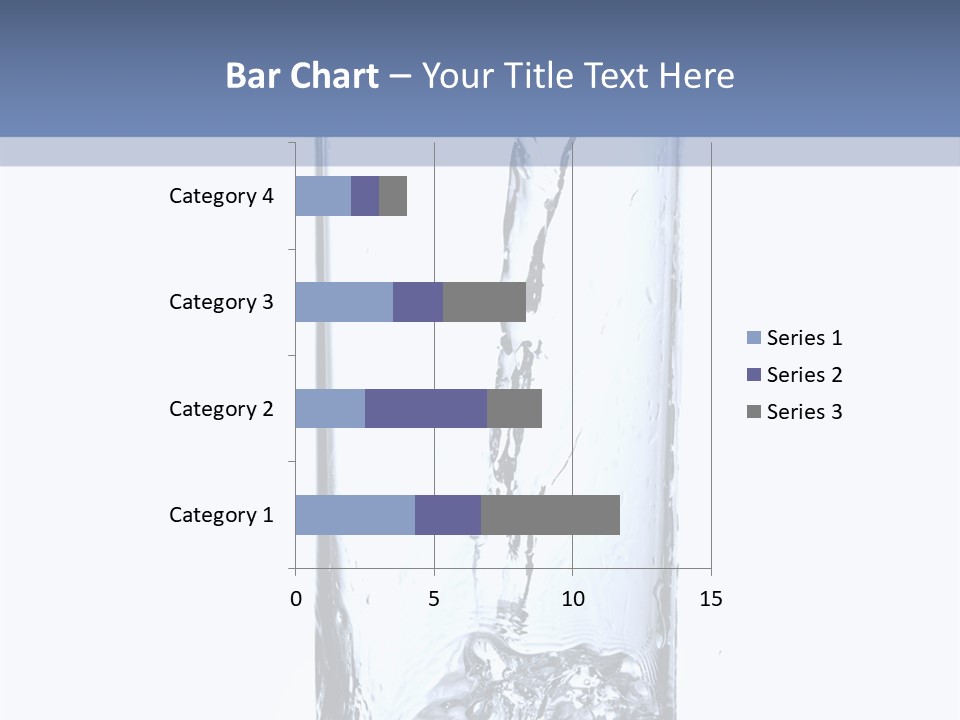 Water In Glass PowerPoint Template
