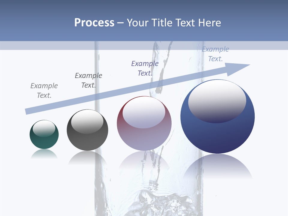 Water In Glass PowerPoint Template