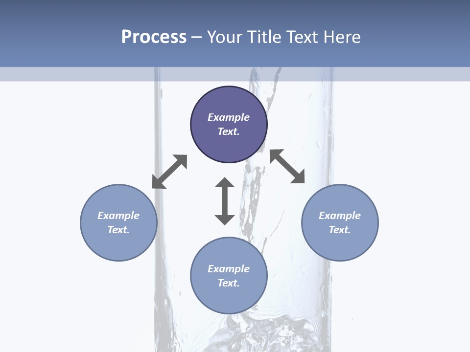 Water In Glass PowerPoint Template