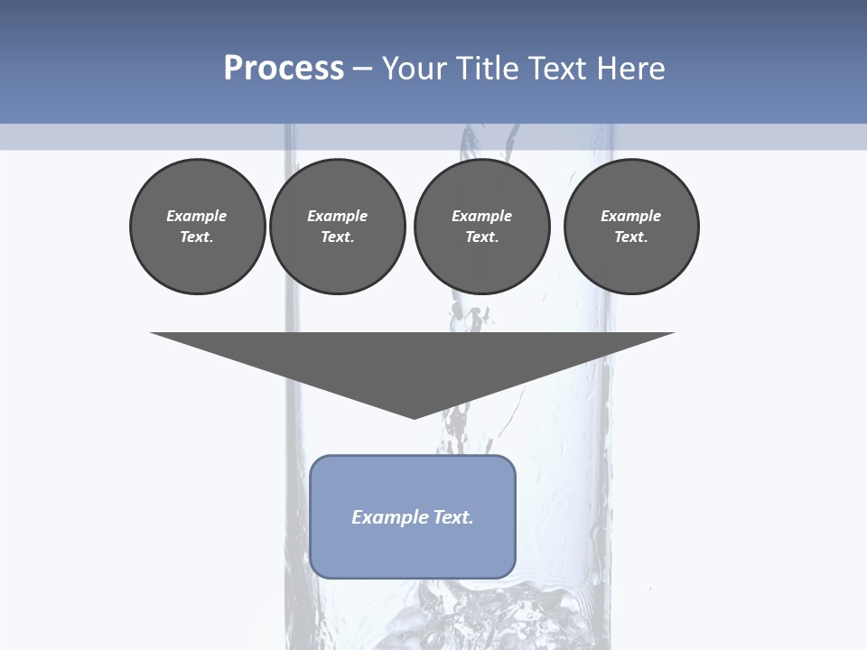 Water In Glass PowerPoint Template