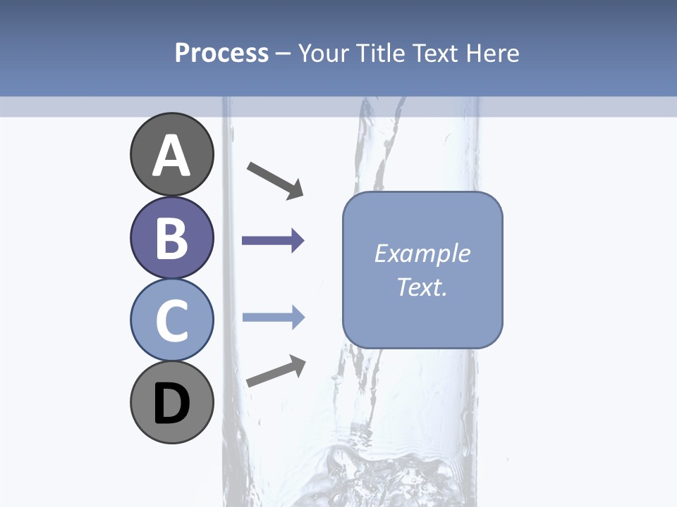Water In Glass PowerPoint Template