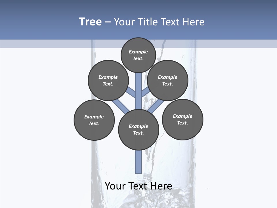 Water In Glass PowerPoint Template