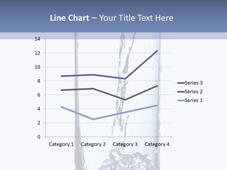 Water In Glass PowerPoint Template