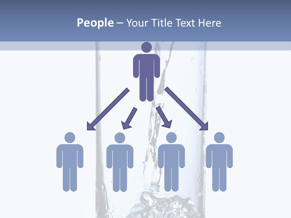 Water In Glass PowerPoint Template