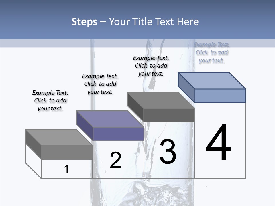 Water In Glass PowerPoint Template