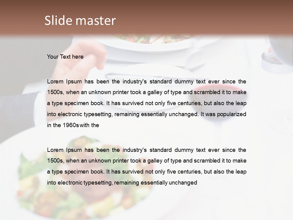 Snake From Rope On White Background PowerPoint Template