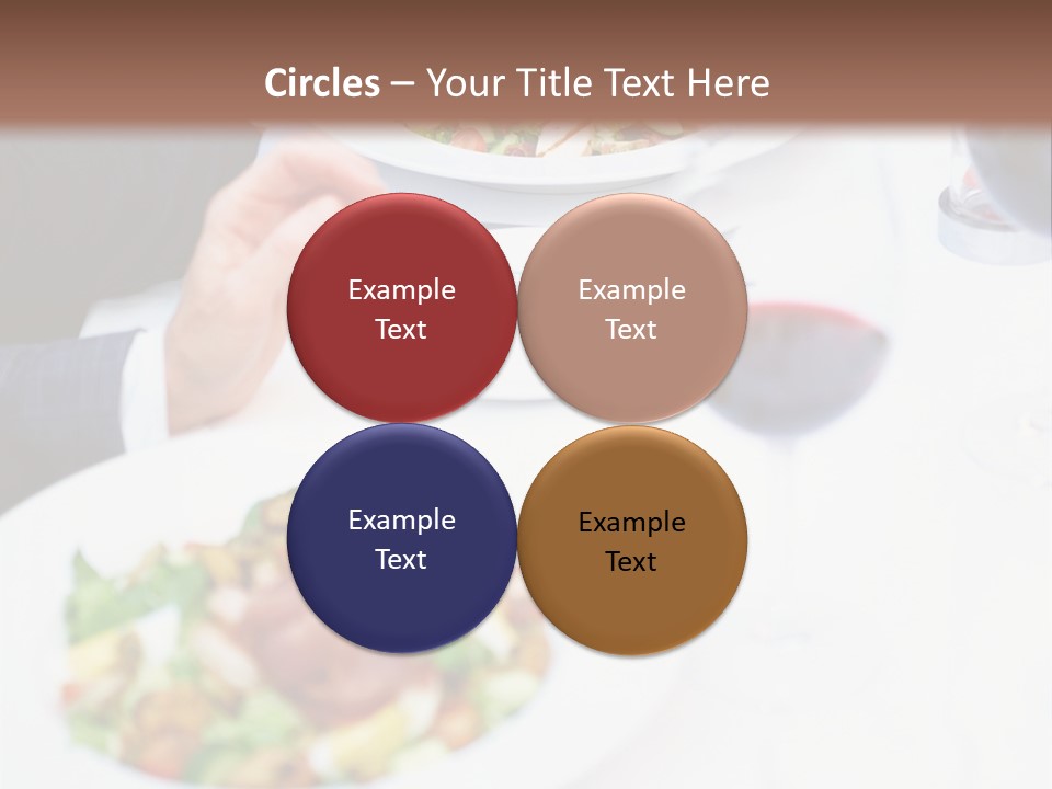 Snake From Rope On White Background PowerPoint Template