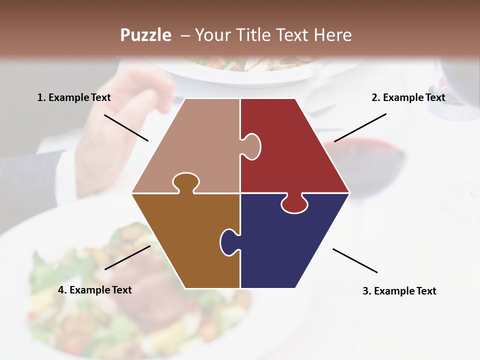 Snake From Rope On White Background PowerPoint Template