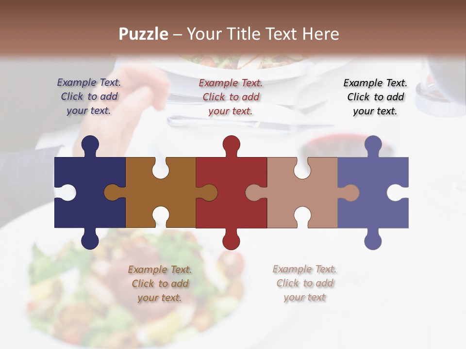 Snake From Rope On White Background PowerPoint Template