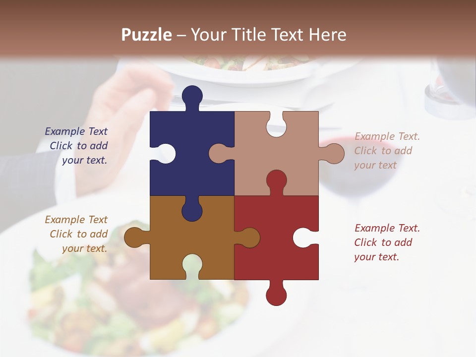 Snake From Rope On White Background PowerPoint Template