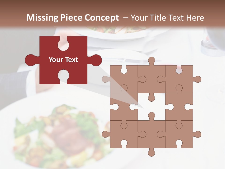 Snake From Rope On White Background PowerPoint Template