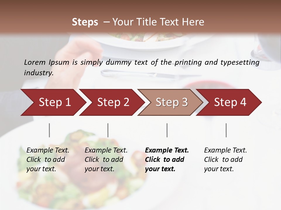 Snake From Rope On White Background PowerPoint Template