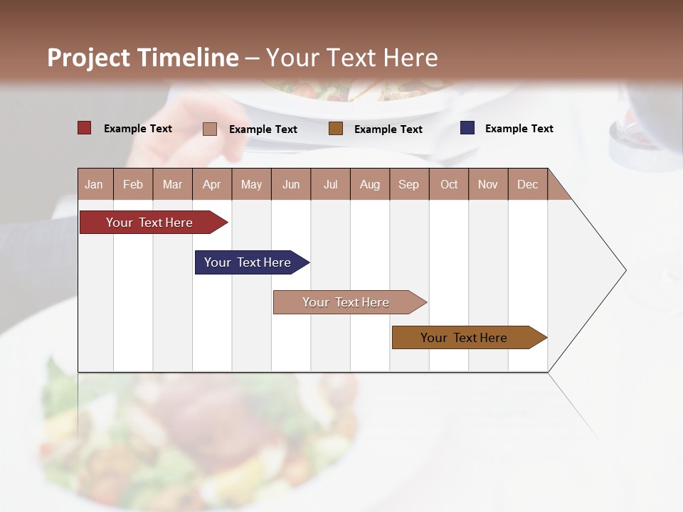 Snake From Rope On White Background PowerPoint Template