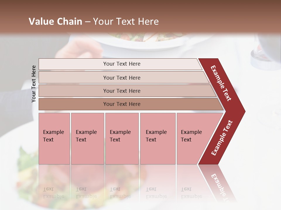 Snake From Rope On White Background PowerPoint Template