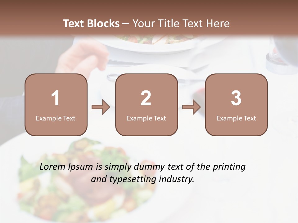 Snake From Rope On White Background PowerPoint Template