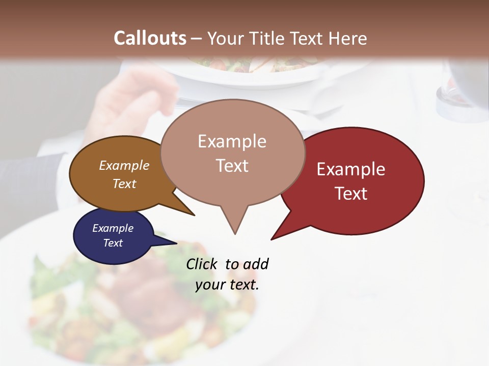 Snake From Rope On White Background PowerPoint Template