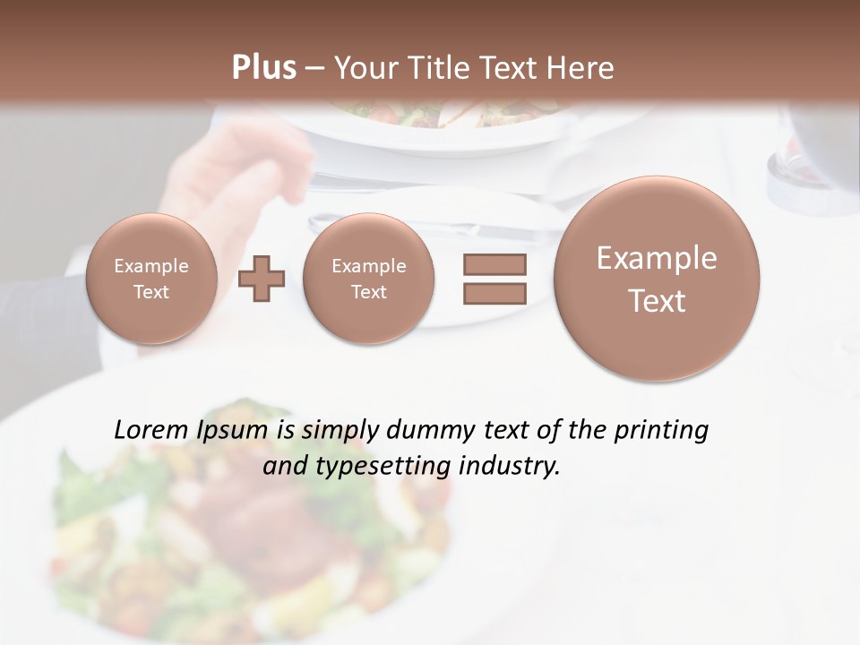 Snake From Rope On White Background PowerPoint Template