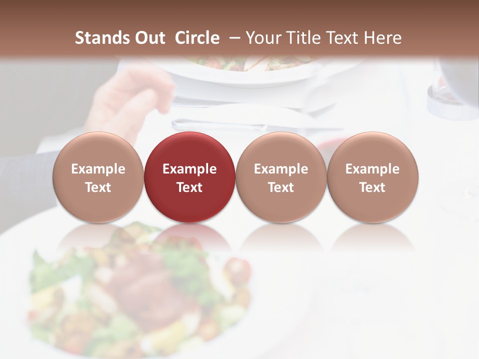 Snake From Rope On White Background PowerPoint Template