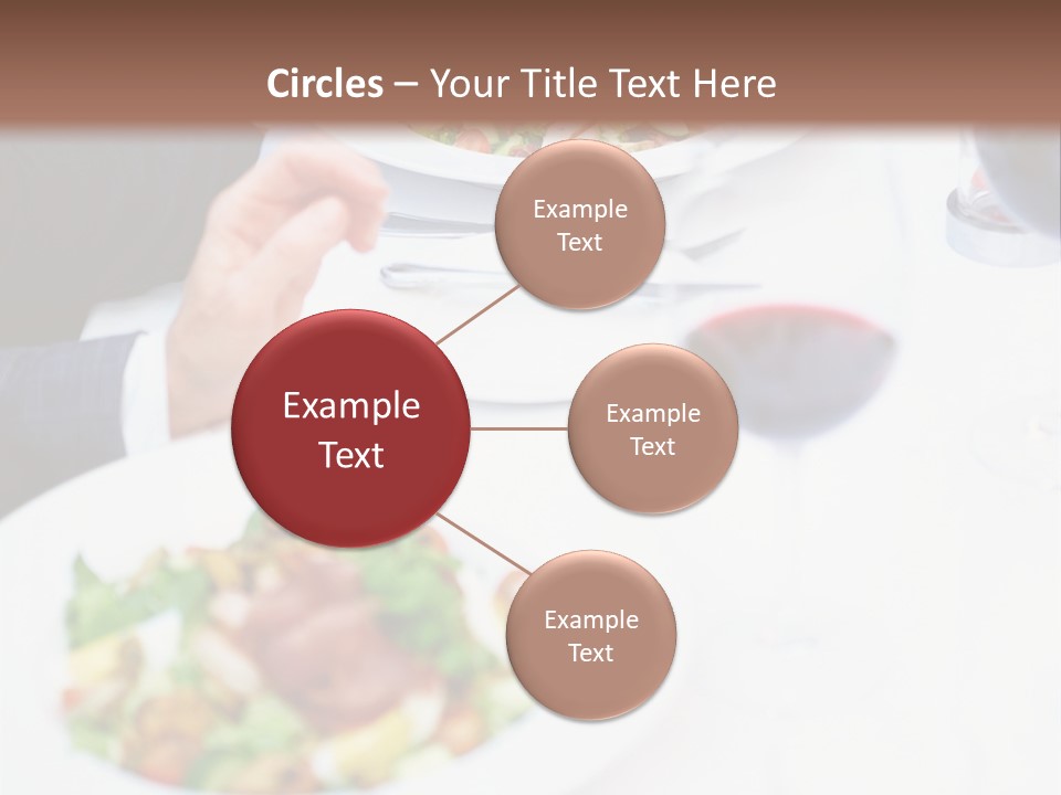 Snake From Rope On White Background PowerPoint Template