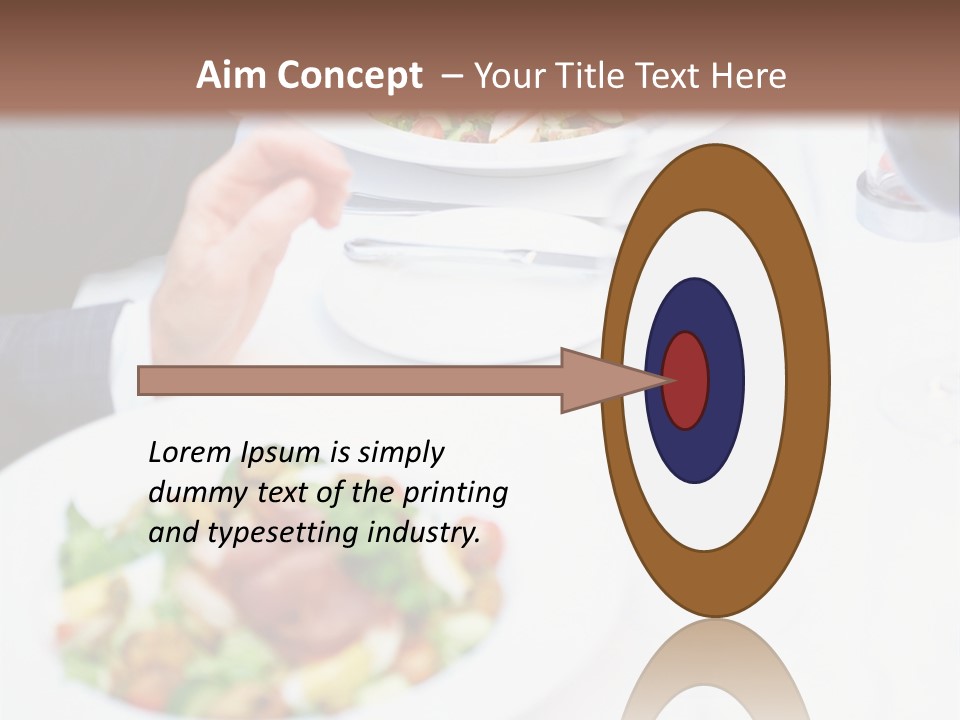 Snake From Rope On White Background PowerPoint Template