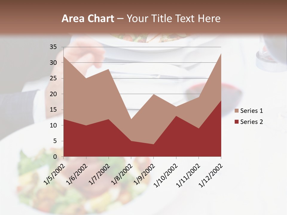 Snake From Rope On White Background PowerPoint Template