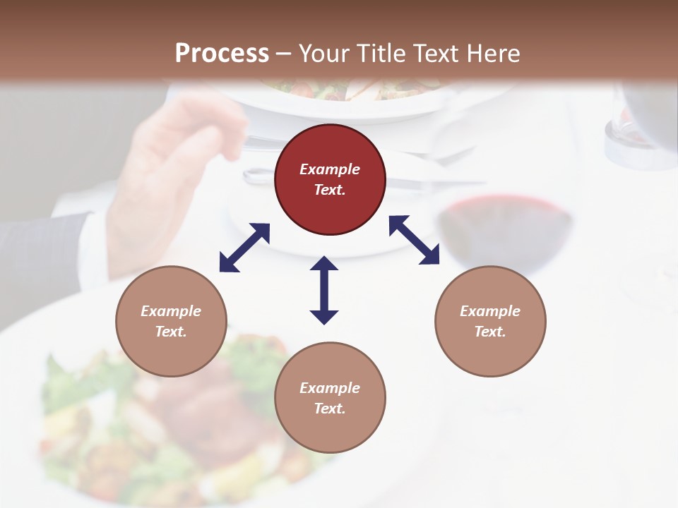 Snake From Rope On White Background PowerPoint Template